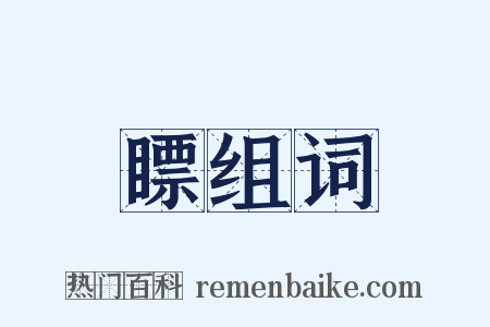 瞟组词是什么意思的图片